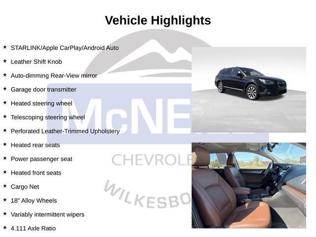 Used 2019 Subaru Outback 2.5i Touring image 11