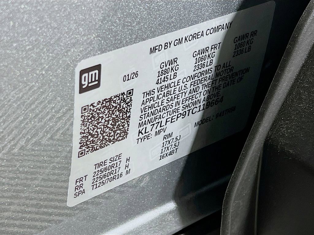 New 2026 Chevrolet Trax LS w/ LS Convenience Package FWD image 30