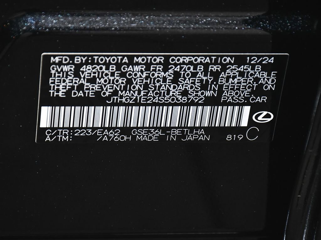 Used 2025 Lexus IS 350 F Sport w/ Navigation Package AWD/4WD image 17