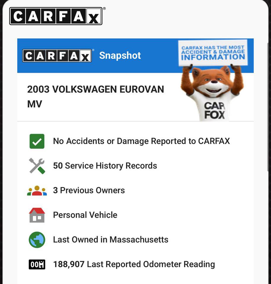 Used 2003 Volkswagen Eurovan MV FWD image 29