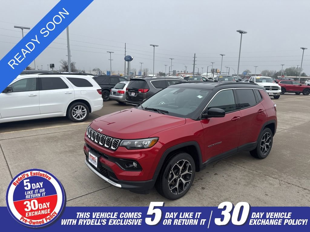 Used 2025 Jeep Compass Limited AWD/4WD image 1