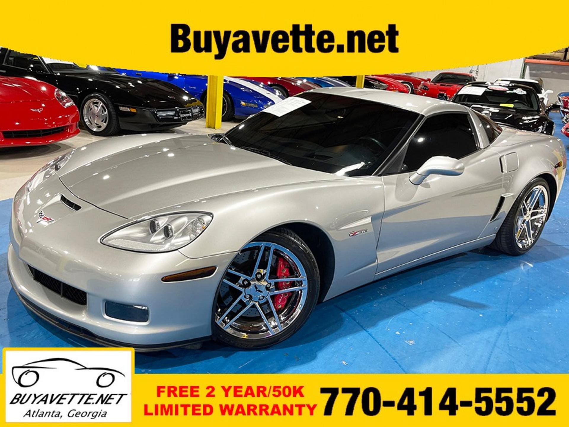 Used 2008 Chevrolet Corvette Z06 w/ Preferred Equipment Group RWD image 1