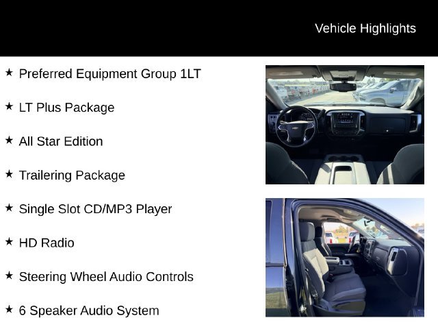 Certified 2018 Chevrolet Silverado 1500 LT w/ All Star Edition AWD/4WD image 12