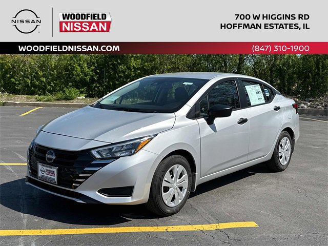 New 2025 Nissan Versa S w/ Trunk Package