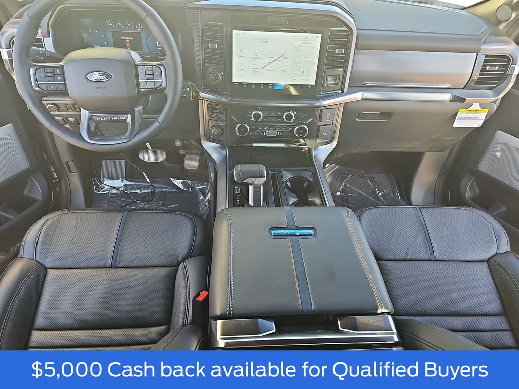 New 2025 Ford F150 Platinum w/ Equipment Group 702A High image 9