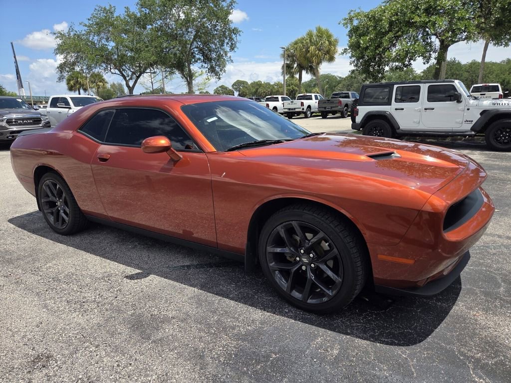 Used 2021 Dodge Challenger SXT w/ Blacktop Package RWD image 2