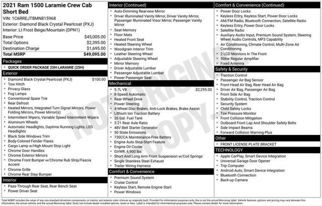 Certified 2021 RAM 1500 Laramie image 8