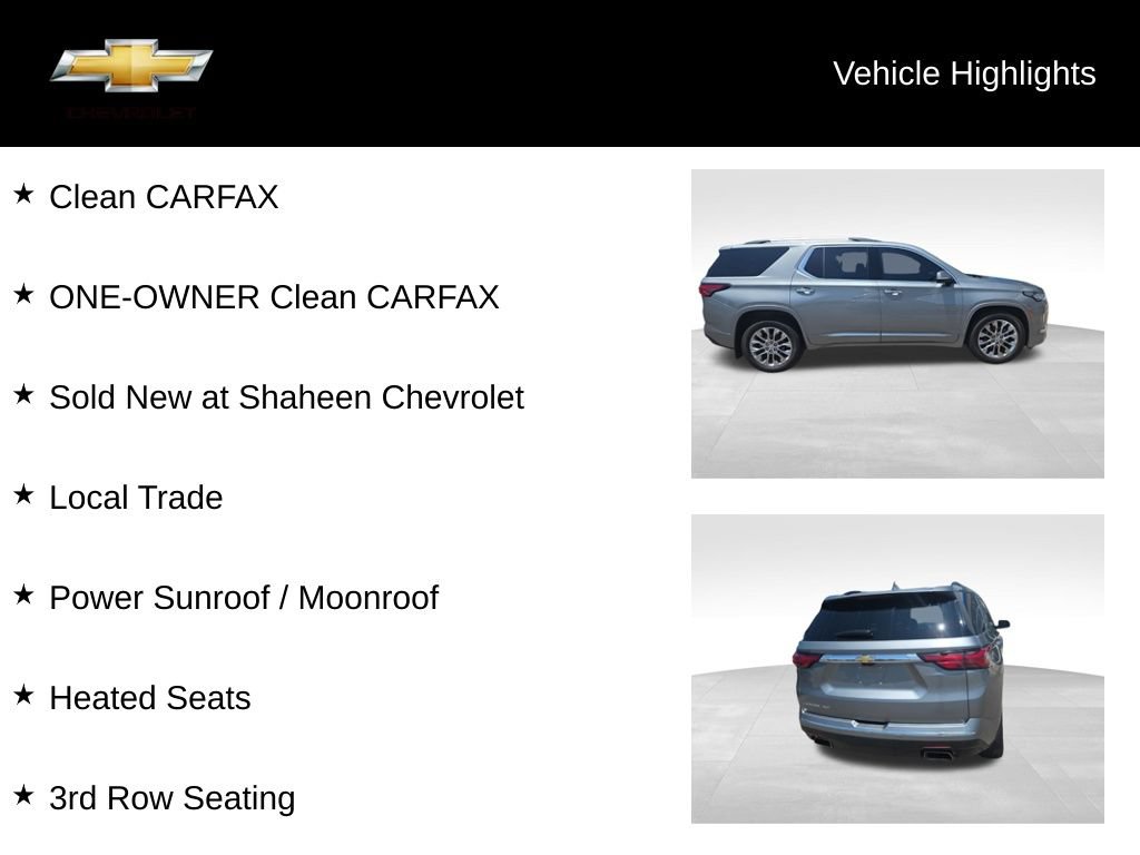 Used 2023 Chevrolet Traverse High Country w/ LPO, Floor Liner Package AWD/4WD image 18