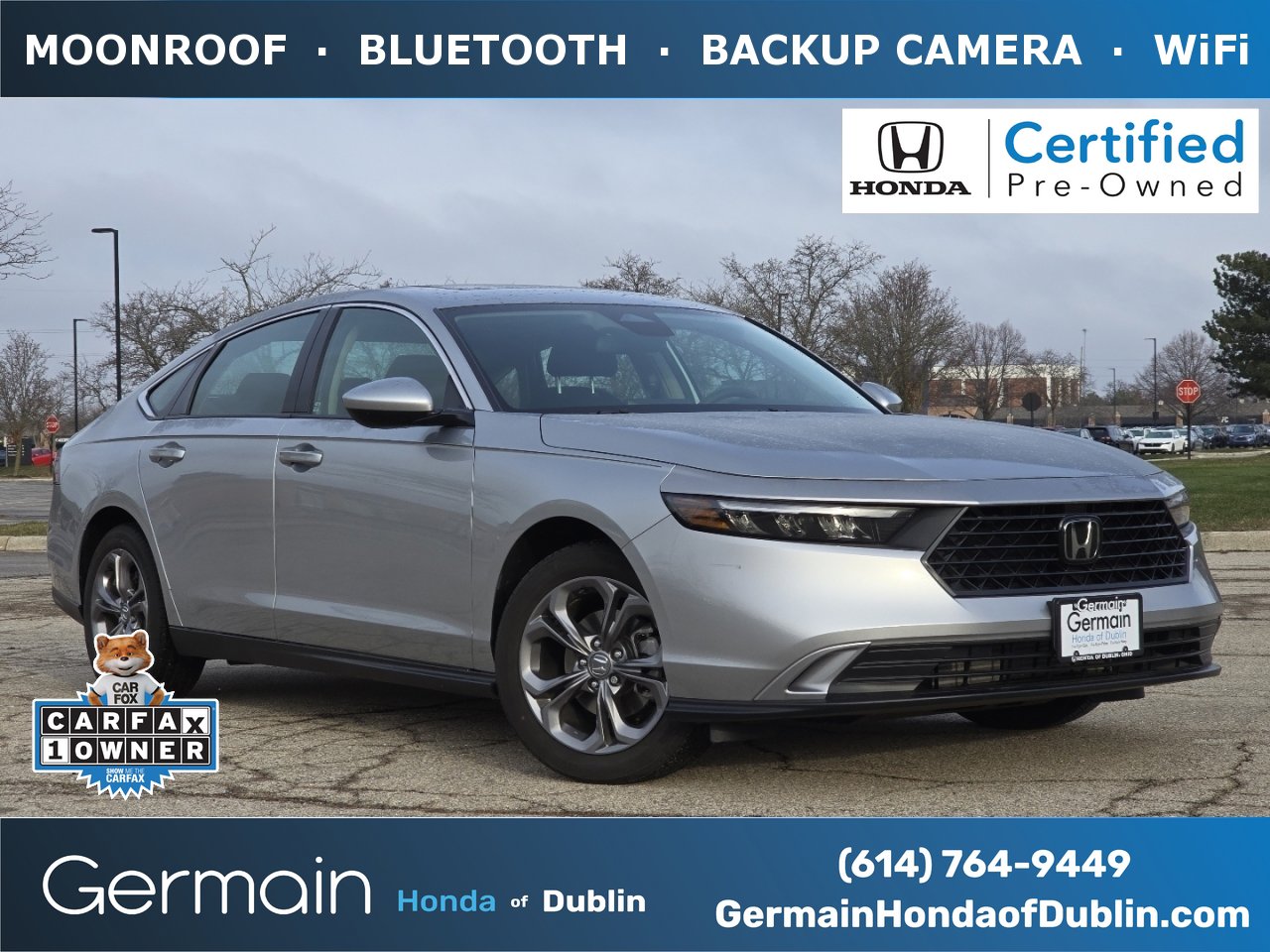 Certified 2024 Honda Accord EX image 1