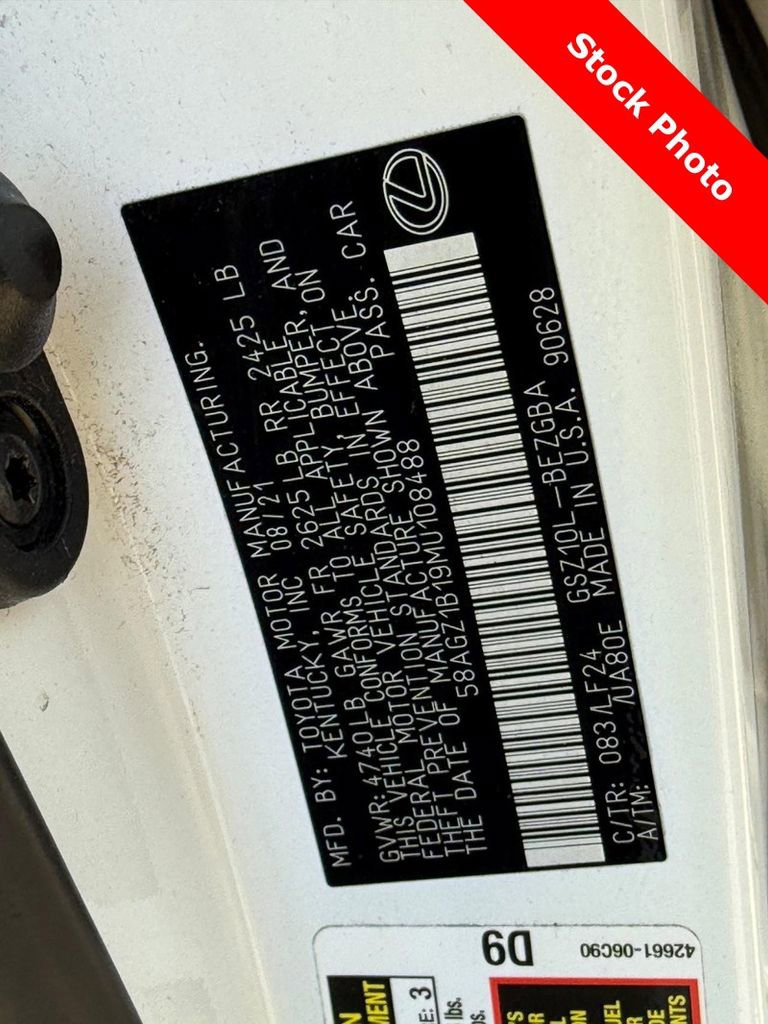 Used 2021 Lexus ES 350 F Sport w/ Accessory Package 2 image 31