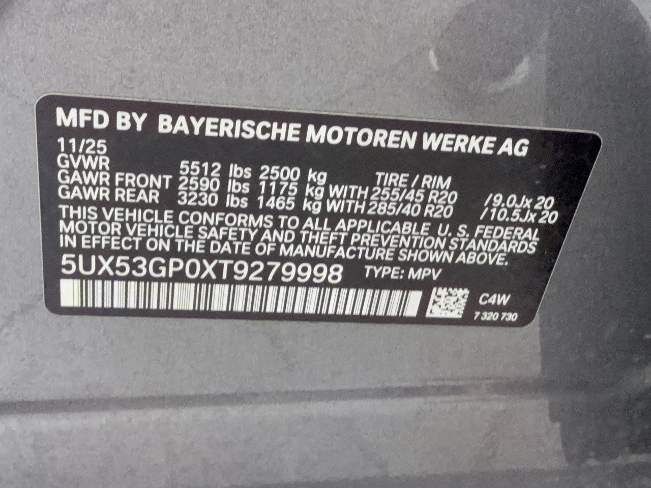 Used 2026 BMW X3 xDrive30i w/ Convenience Package AWD/4WD image 31