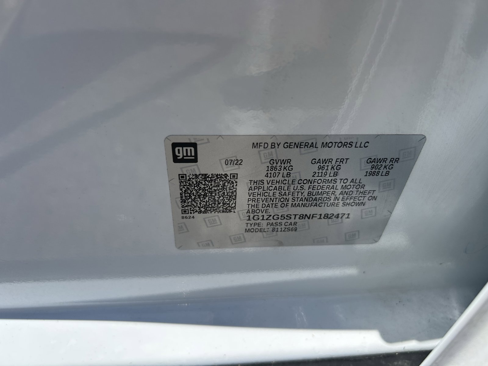 Used 2022 Chevrolet Malibu RS FWD image 17
