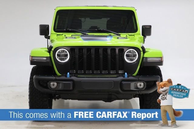 Used 2021 Jeep Wrangler Unlimited Rubicon 4xe w/ Steel Bumper Group AWD/4WD image 2