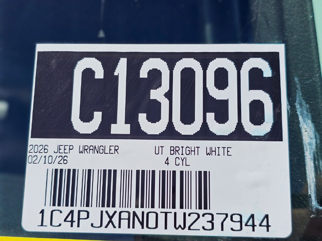 New 2026 Jeep Wrangler Sport AWD/4WD image 11