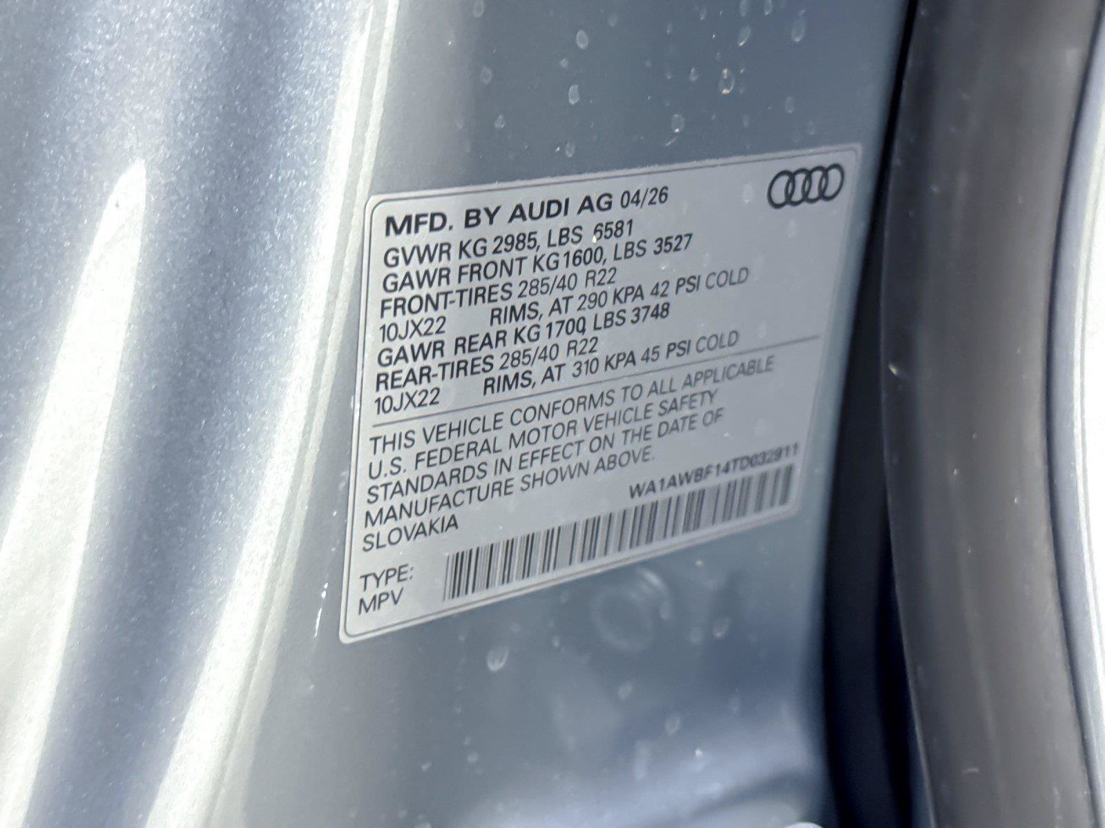 New 2026 Audi SQ8 Premium Plus AWD/4WD image 28