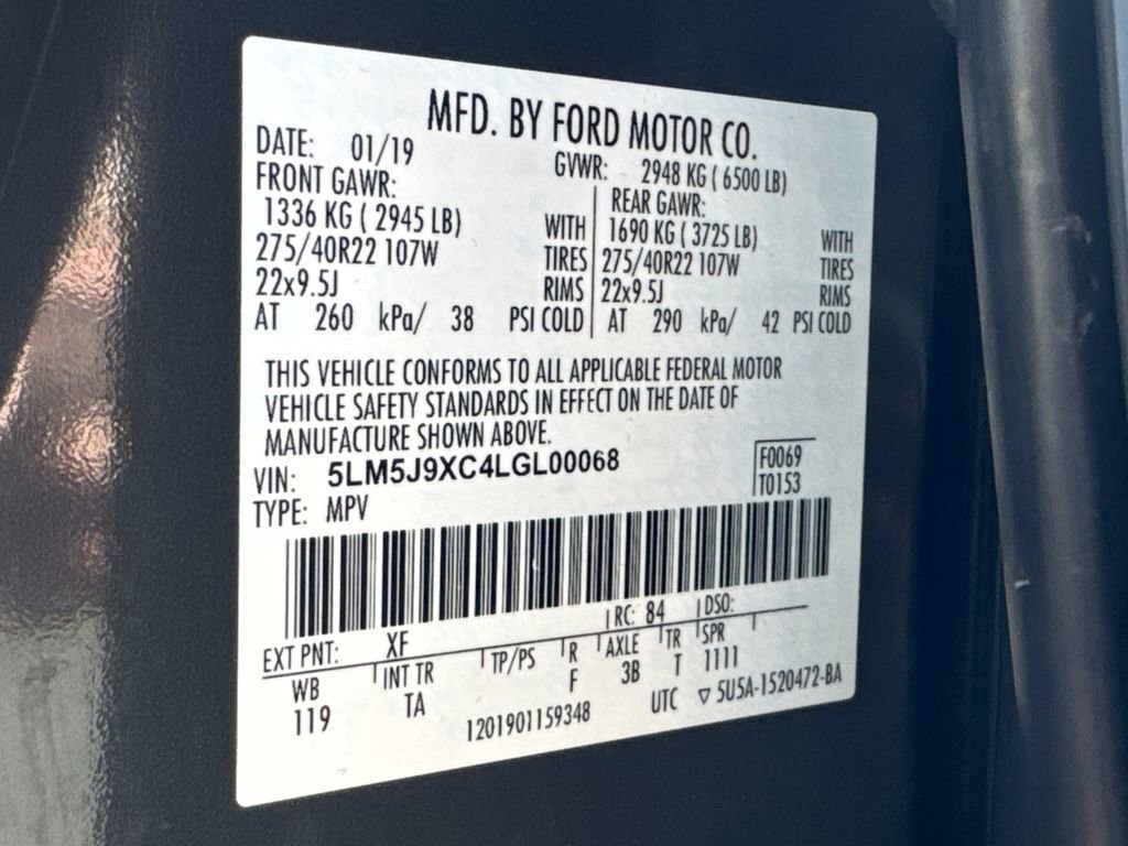 Used 2020 Lincoln Aviator Black Label w/ Dynamic Handling Package image 36