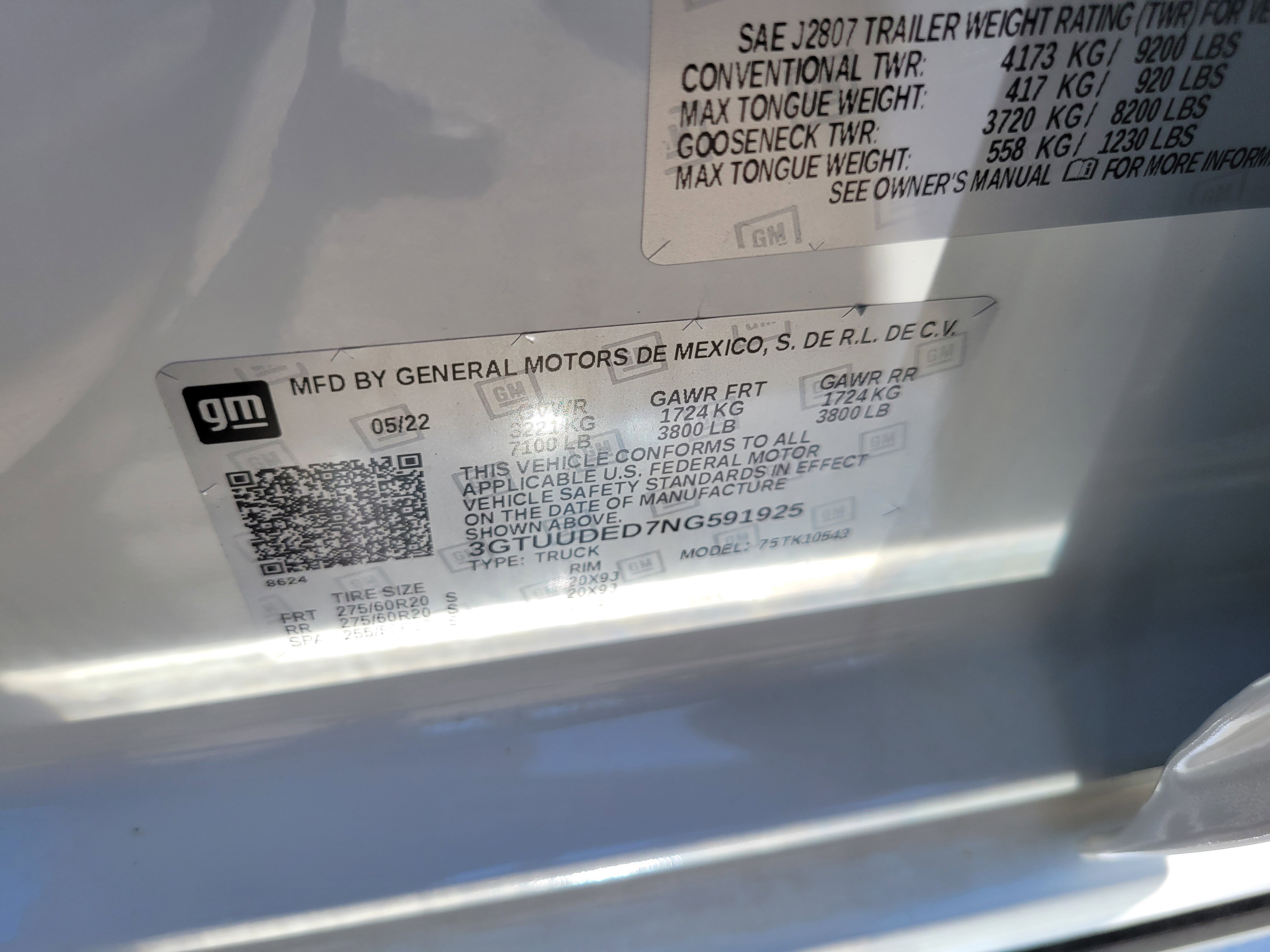 Used 2022 GMC Sierra 1500 SLT w/ SLT Premium Plus Package image 29