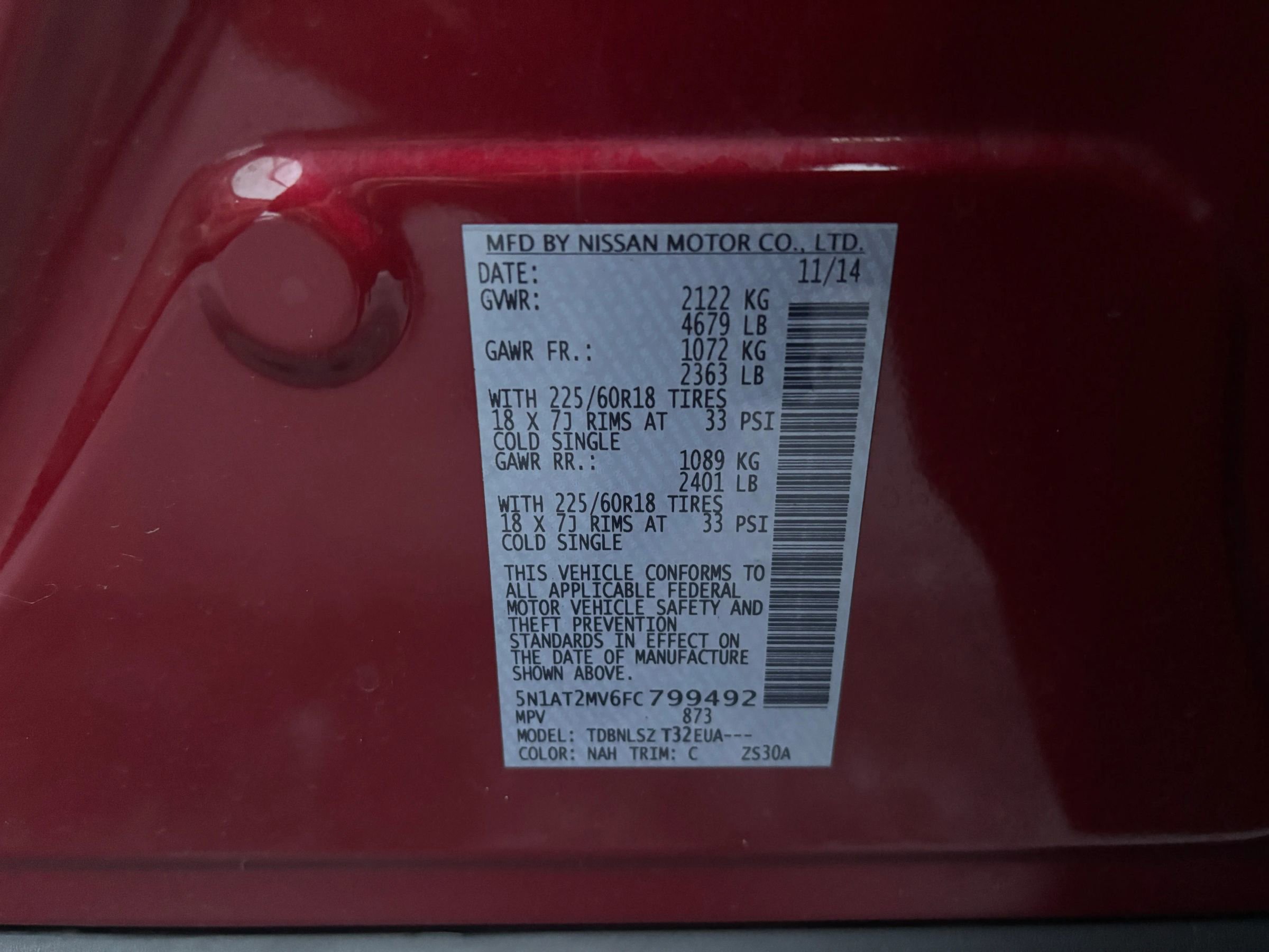 Used 2015 Nissan Rogue SL w/ SL Premium Package image 12