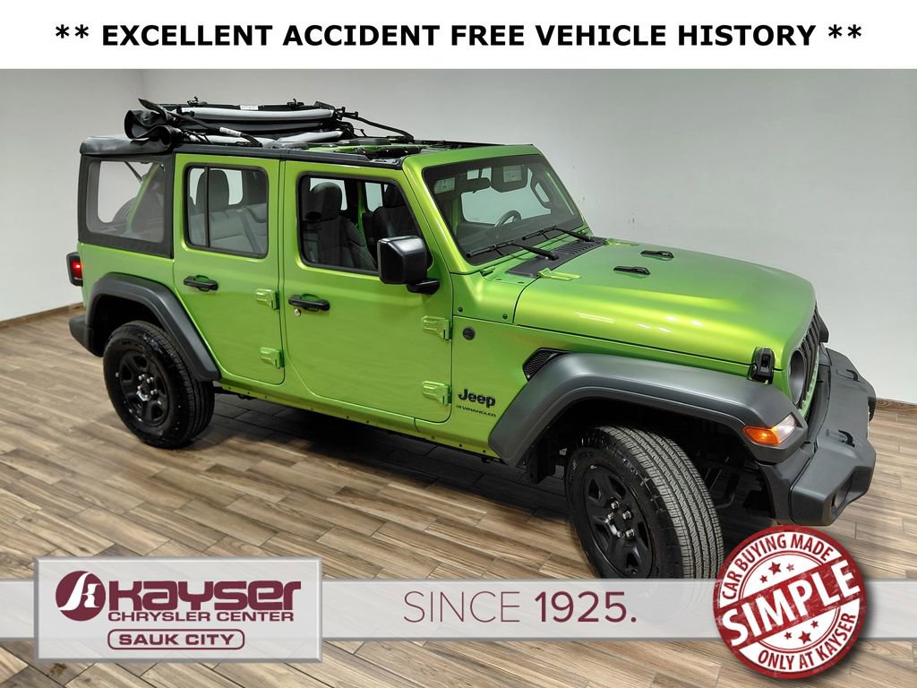 Used 2025 Jeep Wrangler Unlimited Sport AWD/4WD image 9