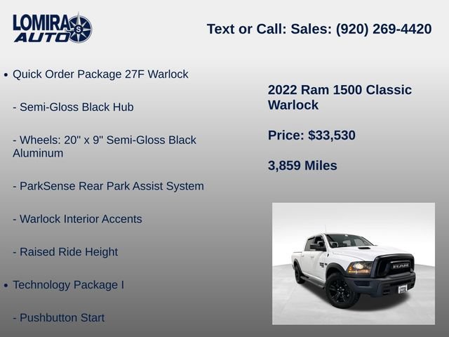 Used 2022 RAM 1500 Warlock AWD/4WD image 21