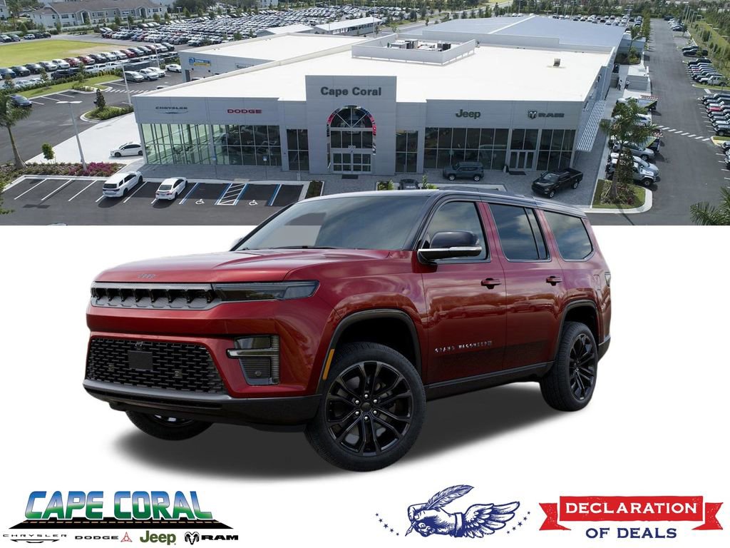 New 2026 Jeep Grand Wagoneer Summit w/ Rear Seat Video Group I