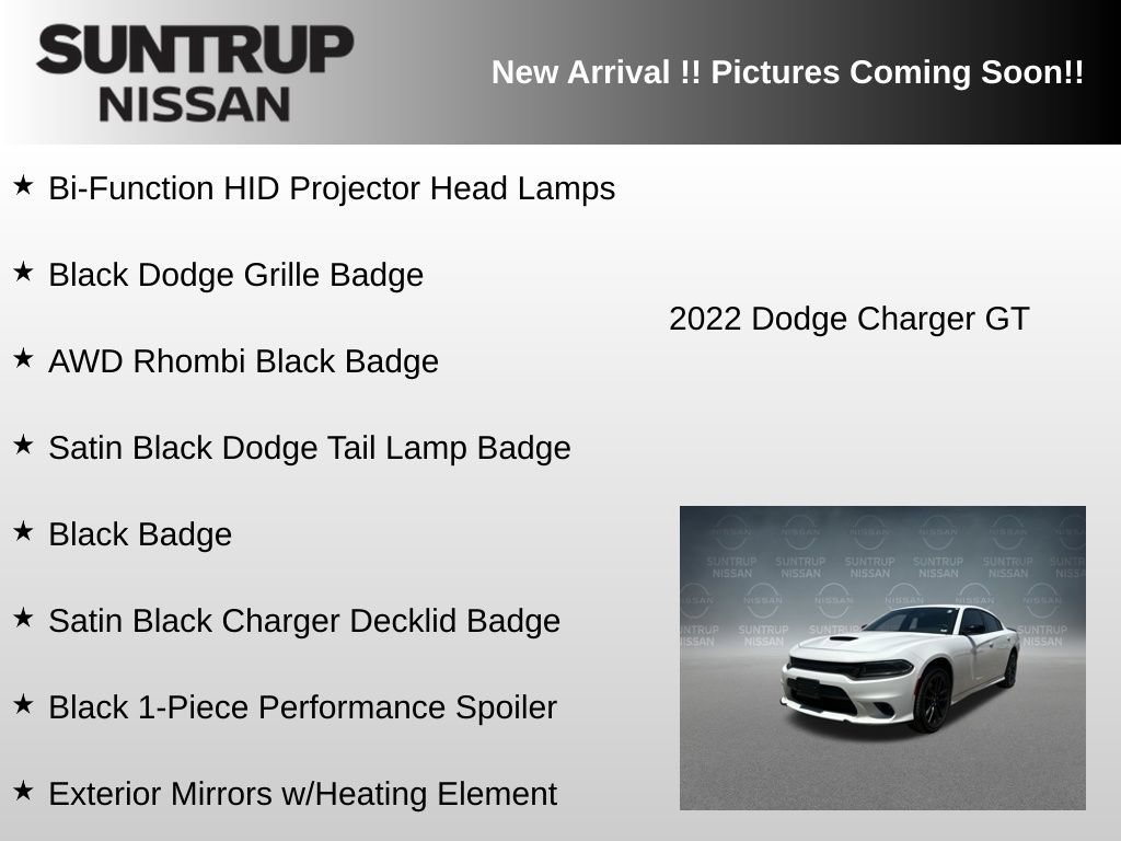 Used 2022 Dodge Charger GT w/ Plus Group AWD/4WD image 18