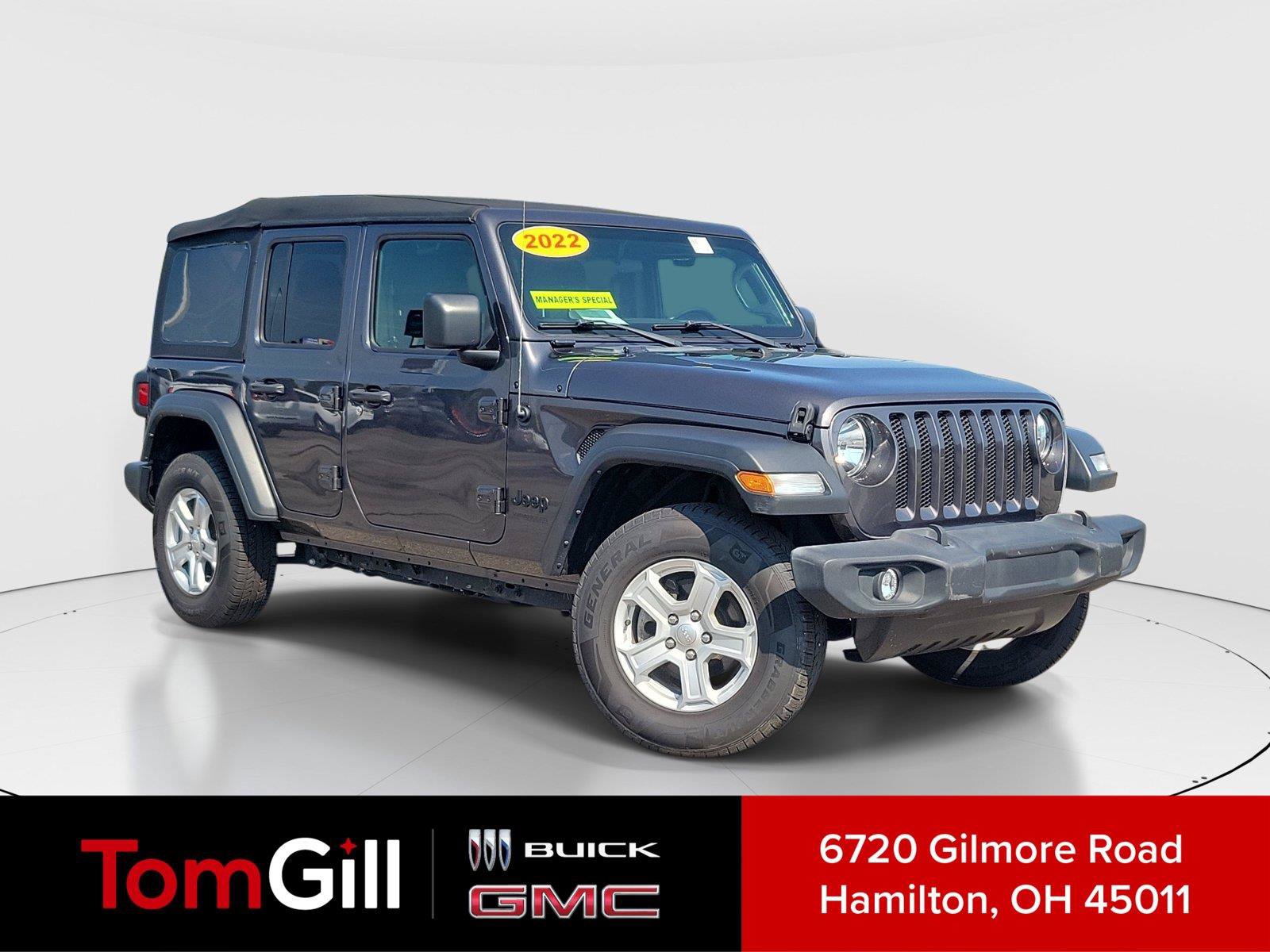 Used 2022 Jeep Wrangler Unlimited Sport
