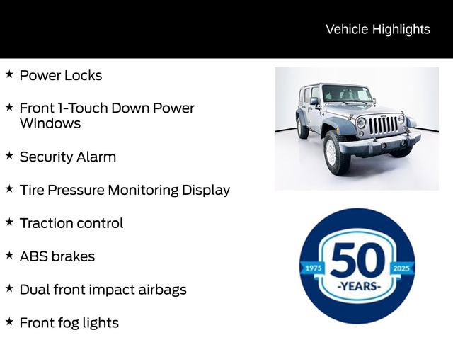 Used 2016 Jeep Wrangler Unlimited Sport w/ Quick Order Package 24S AWD/4WD image 21