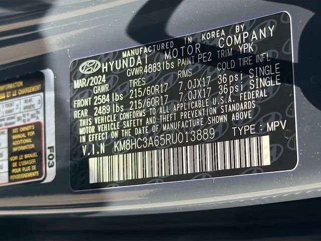 Used 2024 Hyundai Kona SEL FWD image 32