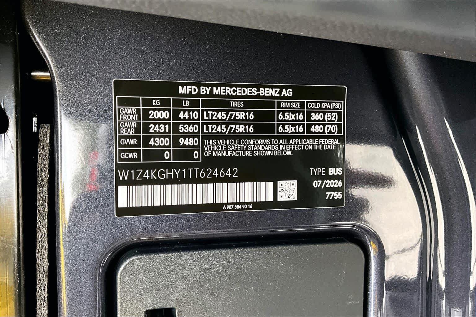 New 2026 Mercedes-Benz Sprinter 2500 image 18