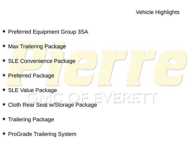 Used 2020 GMC Sierra 1500 SLE w/ Preferred Package AWD/4WD image 3