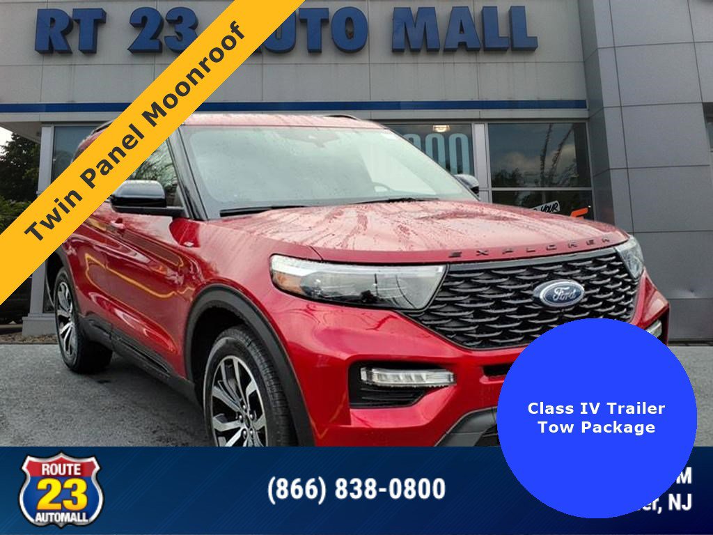 Certified 2022 Ford Explorer ST-Line w/ Class IV Trailer Tow Package image 1