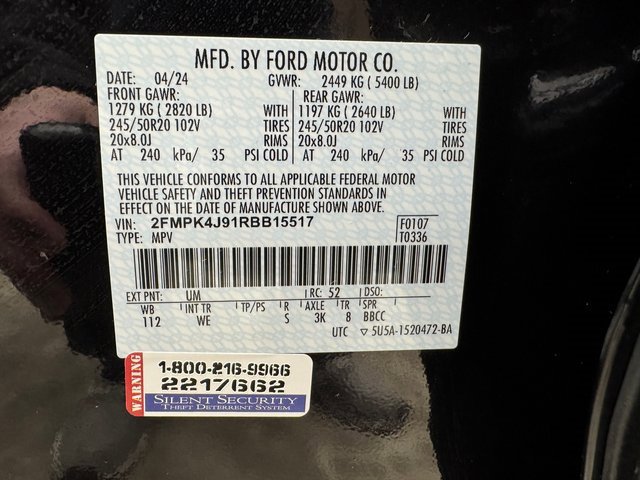 Certified 2024 Ford Edge ST-Line image 30