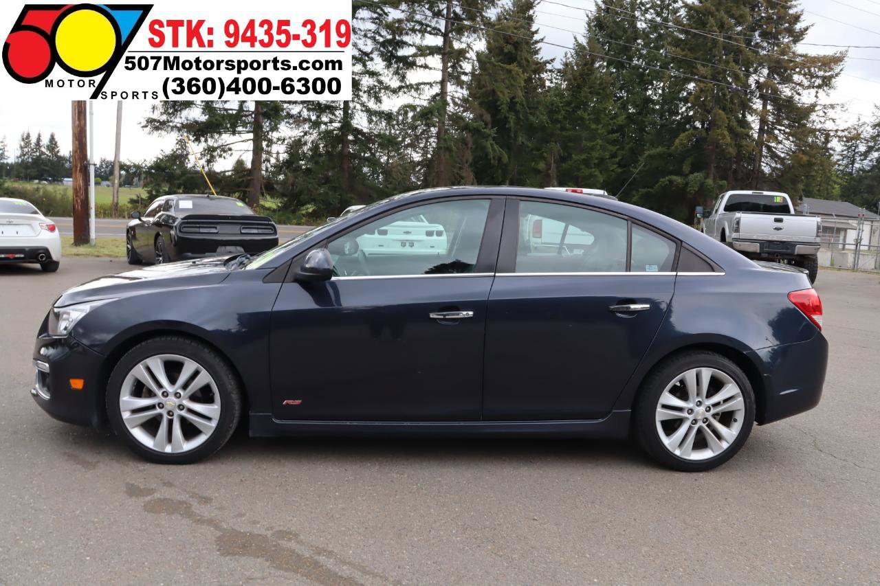 Used 2015 Chevrolet Cruze LTZ w/ Sun, Sound and Sport Package FWD image 5