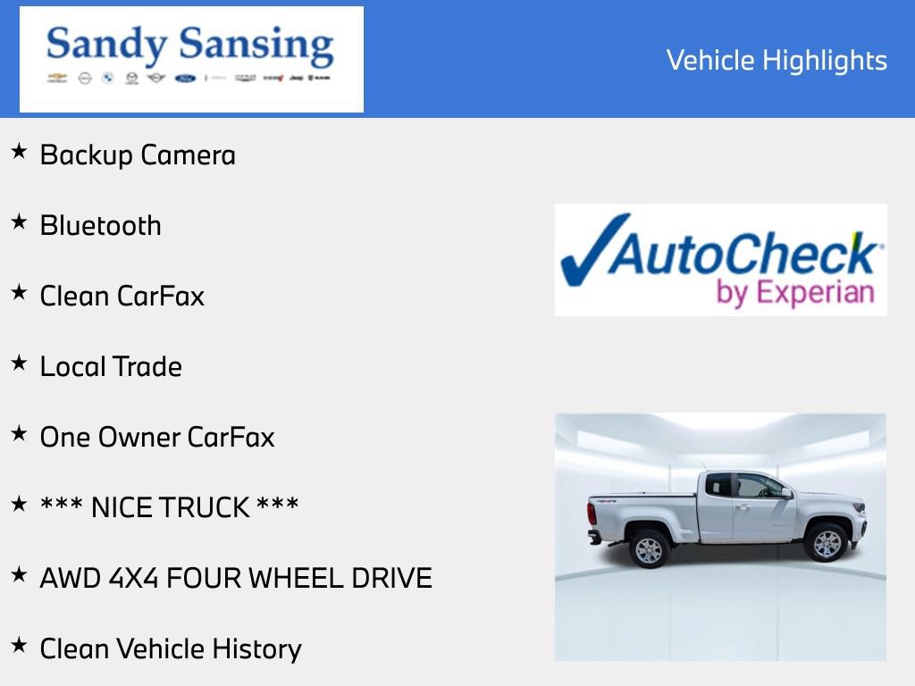 Used 2022 Chevrolet Colorado LT w/ Fleet Safety Package AWD/4WD image 7