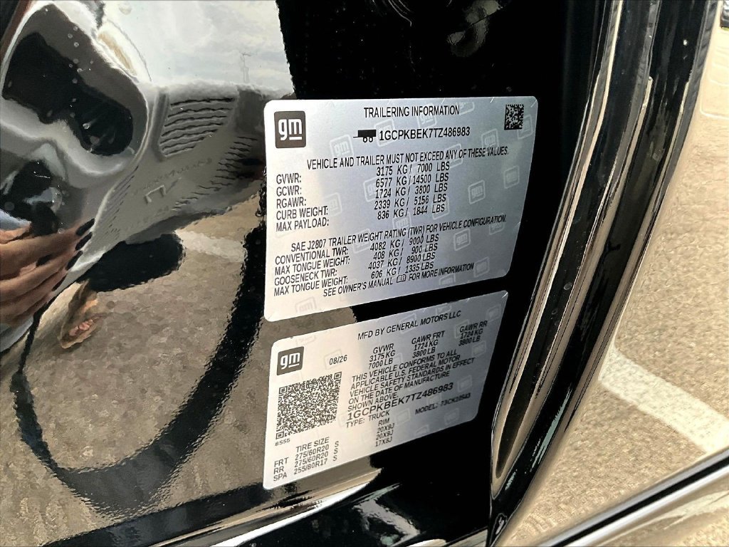 New 2026 Chevrolet Silverado 1500 Custom w/ LPO, Dark Essentials Package AWD/4WD image 22