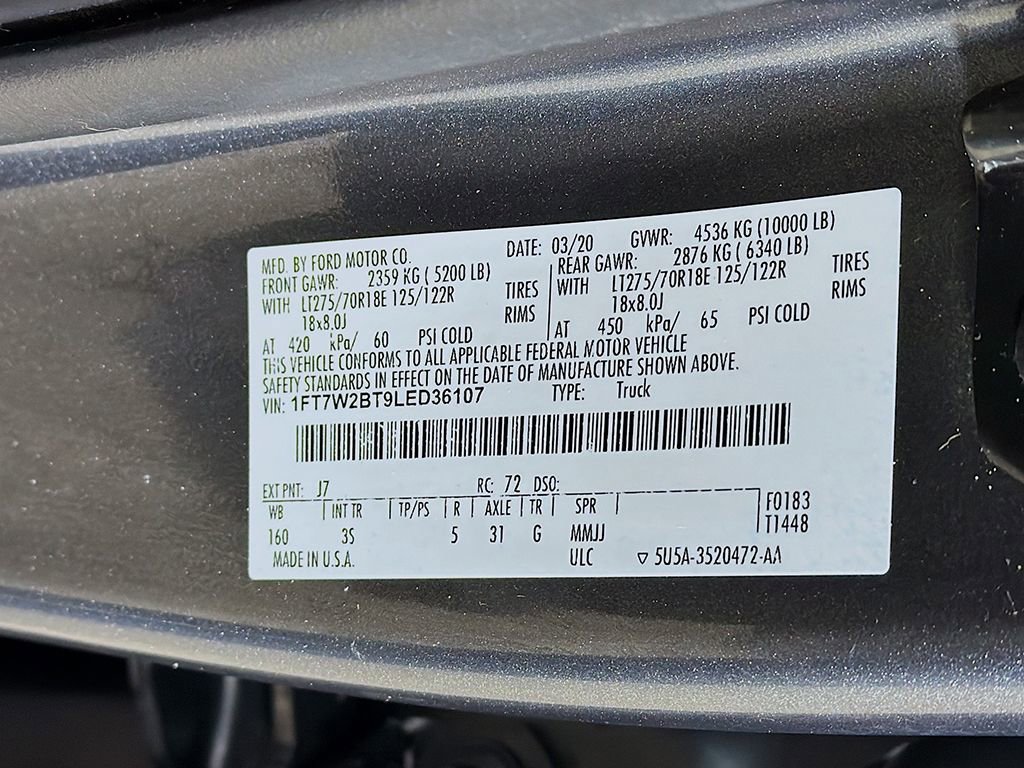 Used 2020 Ford F250 XLT AWD/4WD image 33