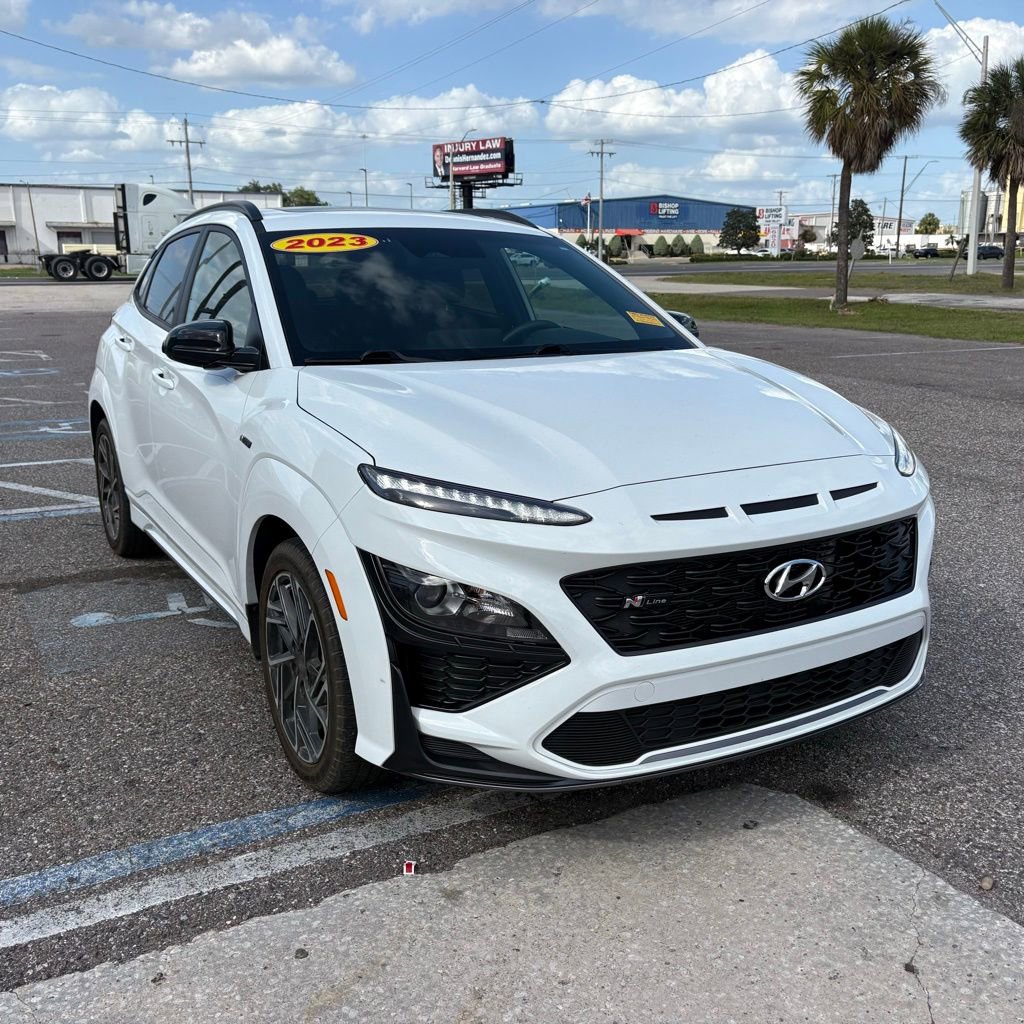 Used 2023 Hyundai Kona N Line w/ Cargo Package image 1