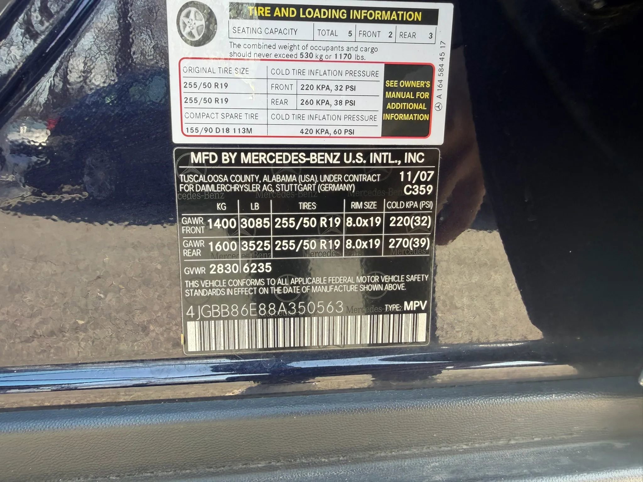 Used 2008 Mercedes-Benz ML 350 4MATIC image 28