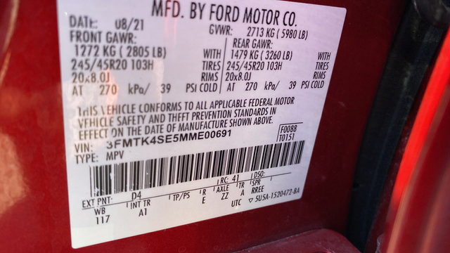 Used 2021 Ford Mustang Mach-E GT AWD/4WD image 30