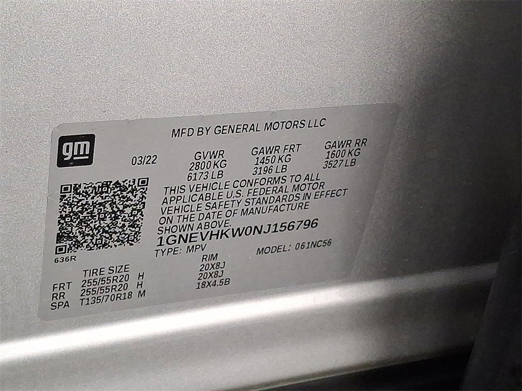 Used 2022 Chevrolet Traverse LT w/ LT Premium Package image 29