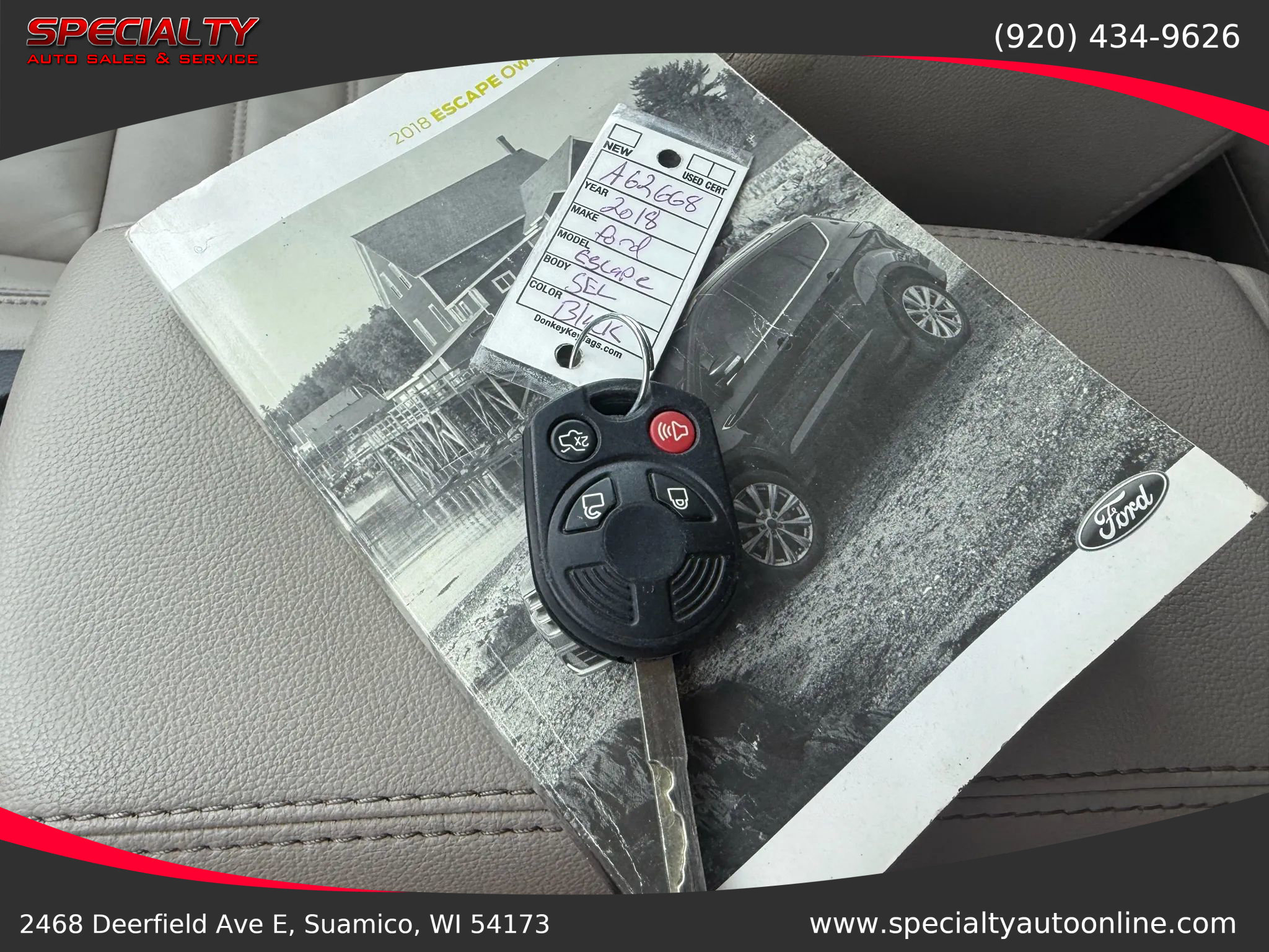 Used 2018 Ford Escape SEL image 34