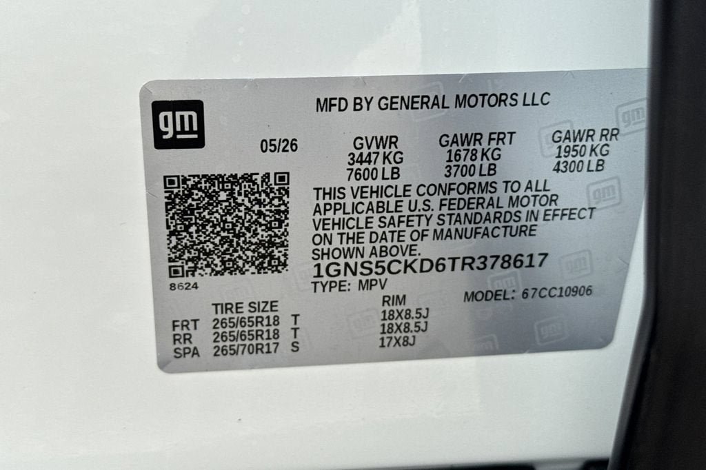 New 2026 Chevrolet Suburban LT w/ Comfort Package RWD image 30