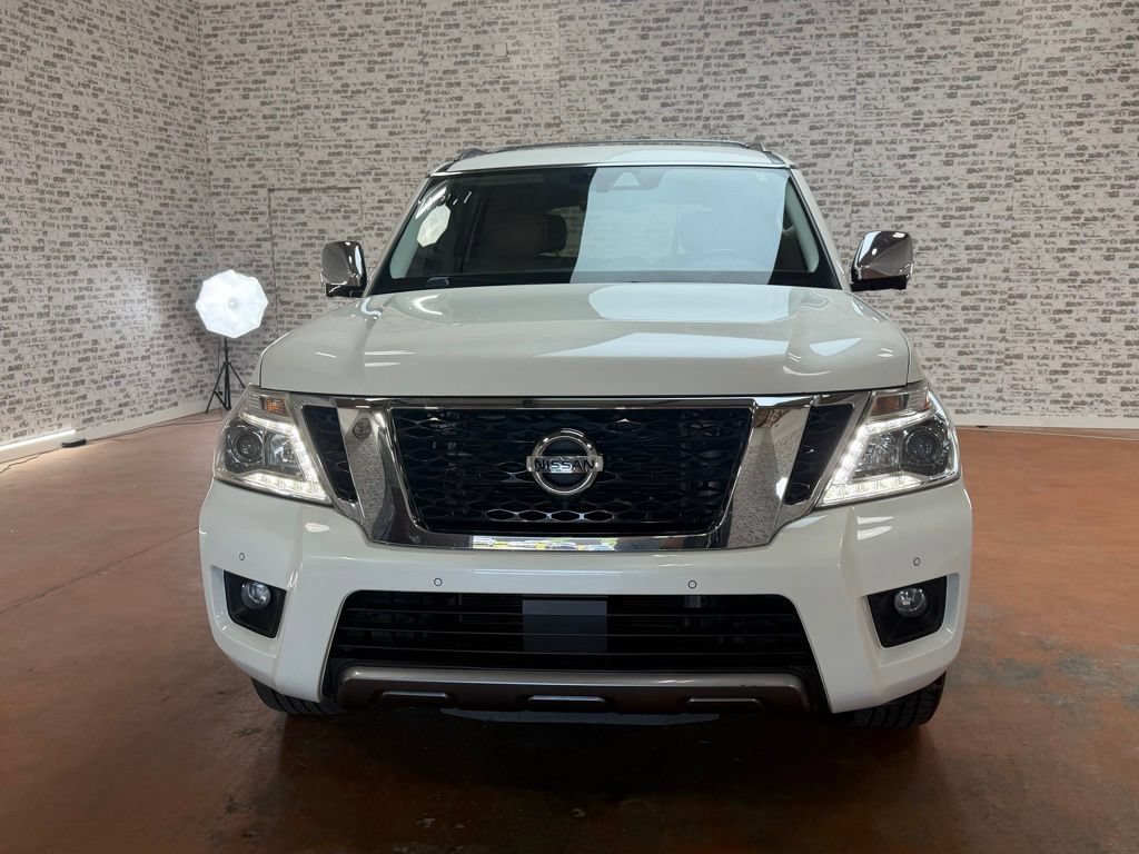 Used 2019 Nissan Armada Platinum w/ Captain's Chairs Package RWD image 2
