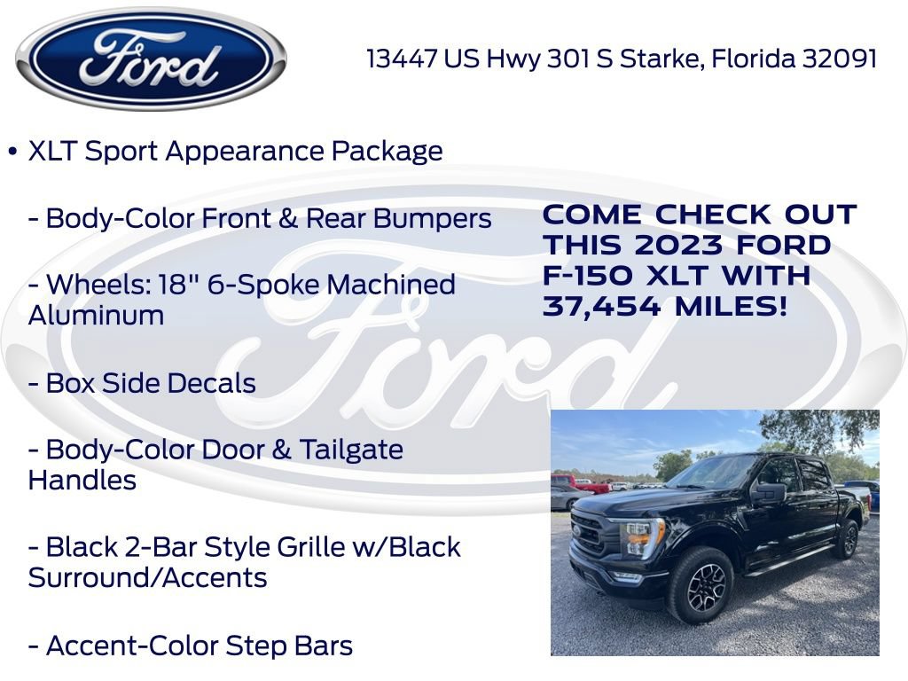 Certified 2023 Ford F150 XLT w/ Equipment Group 302A High AWD/4WD image 26