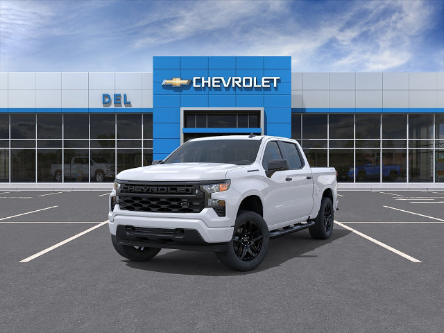 New 2026 Chevrolet Silverado 1500 Custom w/ Turbomax Blackout Package AWD/4WD image 8