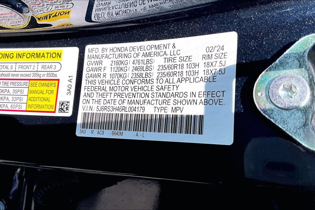 Certified 2024 Honda CR-V EX image 14