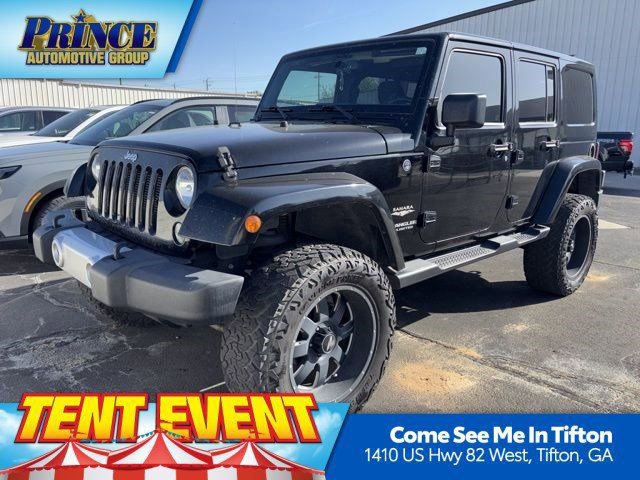 Used 2015 Jeep Wrangler Unlimited Sahara w/ Connectivity Group image 1