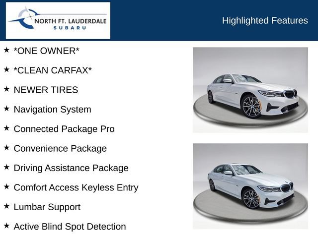 Used 2022 BMW 330e w/ Driving Assistance Package RWD image 7