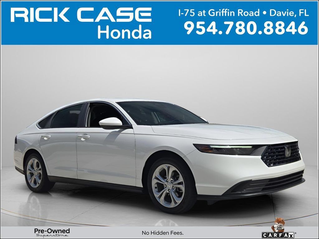 Certified 2024 Honda Accord LX image 1
